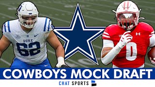 Cowboys Mock Draft 7Round Dallas Cowboys Draft Picks For 2024 NFL Draft [upl. by Esther]