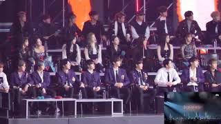 GDA 2019 060119 Idols react to BTS VCR HD [upl. by Faus597]