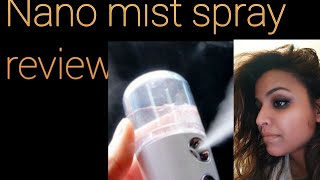 nano mist spray review [upl. by Melony]