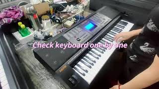 Quality Inspection Aiersi Brand Electronic Organ [upl. by Mandle676]