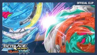 Pri vs Hikaru  BEYBLADE BURST QUADSTRIKE EP12  Official Clip [upl. by Nynahs]