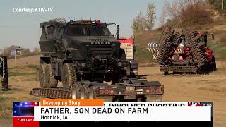 Tragic Farm Shooting Claims Lives of Father and Son in Northwest Iowa [upl. by Nivahb]