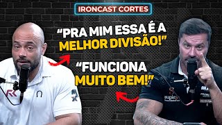 DICA DE DIVISÃO DE TREINO POR JULIO BALESTRIN E RENATO CARIANI – IRONCAST CORTES [upl. by Wiedmann714]