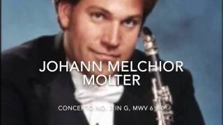 Andrew Lamy Molter Clarinet Concerto No 3 Live with Terra Lyrica [upl. by Joann]