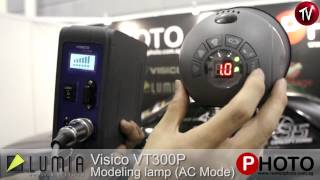 Visico Portable Strobe VT300P w Lumia two layer umbrella [upl. by Holden344]