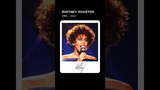 Whitney Houston – Remembering a Voice Like No Other 1963–2012 inmemory rip WhitneyHouston [upl. by Sibbie]