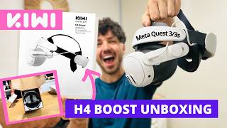 Kiwi H4 Boost Unboxing For Meta Quest 33s [upl. by Cenac]