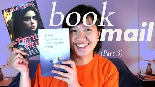 opening book mails from South Korea and Philippines  BOOK MAIL P3 [upl. by Anaerol]