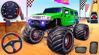 Monster Truck Mega Ramp Extreme Racing  Impossible GT Car Stunts Driving  Android GamePlay 4 [upl. by Suneya]