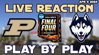 Purdue Vs Uconn Mens NCAA Championship Game 2024 [upl. by Palmore]