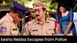 Eesha Rebba Escapes from Police  Varappogum 24 Manikkul  Latest Tamil Dubbed Movie Scenes [upl. by Fleta]