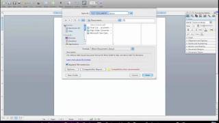 How to save Mac docx on PC Windows doc  Compatibility [upl. by Murage]