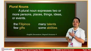 GRADE 6 ENGLISH Q4 W1  PLURALIZATION OF REGULAR AND IRREGULAR NOUNS [upl. by Asilat]