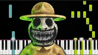 How to Play quotZoonomaly Trailer Theme Version 1quot on Piano [upl. by Kloster]