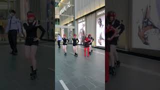 quotKorean Girls Dance in Bukit Bintang Kuala Lumpur  A Cultural Fusionquotkoreangirl girlsdance [upl. by Kavanagh]