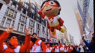 Ryans World  Red Titan Ryan  2021 Macys Thanksgiving Day Parade [upl. by Eiznil40]