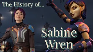 The History of Sabine Wren [upl. by Eimmaj]