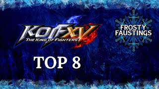 Frosty Faustings XVI 2024 The King of Fighters XV Top 8 FKang Dechimo Seis mx Wero Asamiya more [upl. by Nerac693]