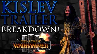 KISLEV Trailer Breakdown  New Screenshots  Warhammer 3 [upl. by Olracnaig98]