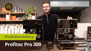 Profitec Pro 300 Siebträger Espressomaschine  Eine alternative zum Thermoblock [upl. by Reisfield39]