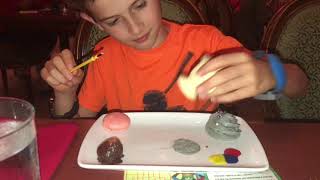 Disney Dining Review Be Our Guest Restaurant  Beasts Castle in Magic Kingdom  Walt Disney World [upl. by Osnohpla]