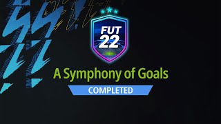 A SYMPHONY OF GOALS SBC  CHEAPEST SOLUTION  NO LOYALTY  FIFA 22 ULTIMATE TEAM [upl. by Airot]