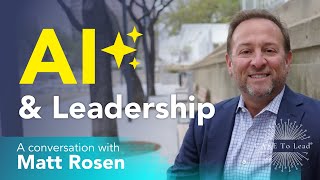 Navigating Leadership and AI Matt Rosen of Allata [upl. by Tucker]