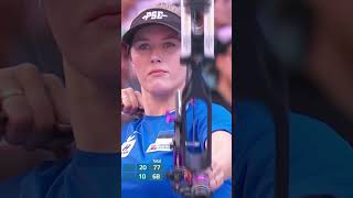 The NINTH title in 60 seconds 🏆🔥  1MinuteMatch  shorts  archeryworldcup [upl. by Belter]