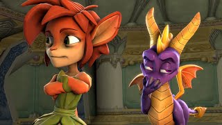 Spyro The Faces of Evil intro cutscene SFM [upl. by Lissner]