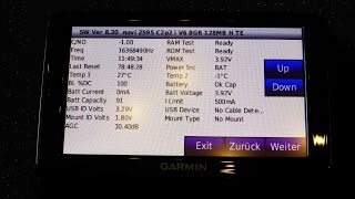 Garmin nüvi 2595LMT Tuning amp versteckte Menüs hier noch ein Nachtrag [upl. by Eilata]