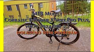 Corratec E Power X Vert Pro Plus modrá žlutá 2024 díl 2 Mé úpravy 4K [upl. by Kaliski]