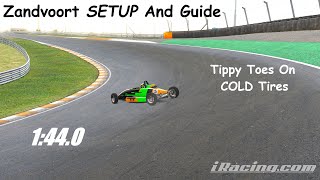 iRacing Zandvoort SETUP And Track guide Ray FF1600 [upl. by Aleyam]