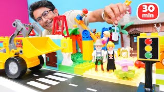 Nail Baba ve Lego Duplo oyuncakları ile eğitici video  en çok izlenen bölümler Çocuk videoları [upl. by Hiamerej]