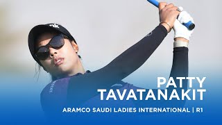 Patty Tavatanakit opens with a 66 6  Aramco Saudi Ladies International [upl. by Ares]