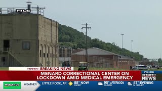 Menard Correctional Center on lockdown as hazmat team DOC investigate [upl. by Meneau]