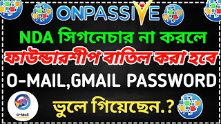 Onpassive Ash Sir Big Surprise All Founder  Onpassive New Update Today  Onpassive New Update [upl. by Knapp512]