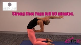 Yoga Strong Flow  Full 50 minutes  Advanced [upl. by Aillimac435]