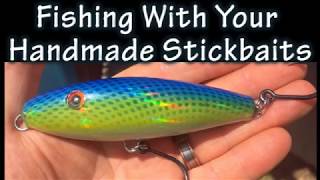 Stickbait Fishing Tips Using Your Handmade Lure [upl. by Noe]