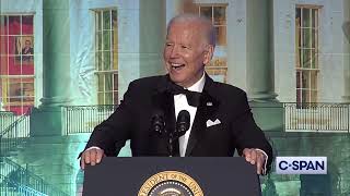 President Biden complete remarks at 2022 White House Correspondents Dinner CSPAN [upl. by Goodrich]