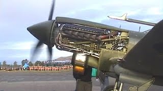 Engine Allison v1710 in P40 [upl. by Eirhtug142]