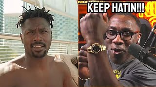 Shannon Sharpe Claps Back At Antonio Brown amp All His Haters [upl. by Farland]