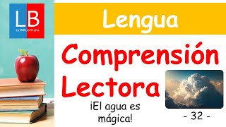 COMPRENSIÓN LECTORA para niños 32 El agua es mágica ✔👩‍🏫 PRIMARIA [upl. by Eerrehc]