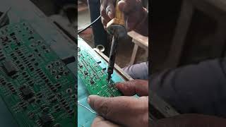 zebronics home Theater tower Repairno soundtransistor problem 5198 1941 [upl. by Eimia]