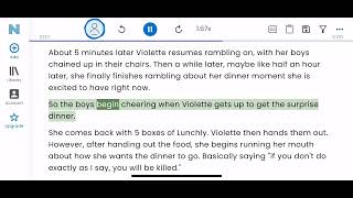 Violette1st Lunchly Parody [upl. by Sueahccaz]