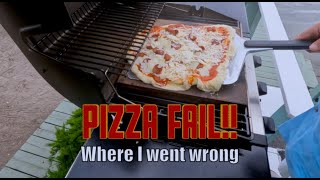 PIZZA FAIL Where I Went Wrong 😢 🍕 🍕 [upl. by Eisdnyl]