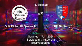 DJK Eichstätt Damen 1  FKC Neuburg 1 [upl. by Sunda]