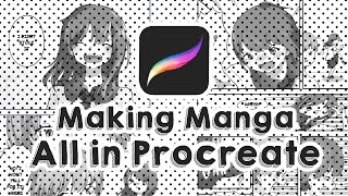 How to Make Manga in Procreate on iPad [upl. by Amri]