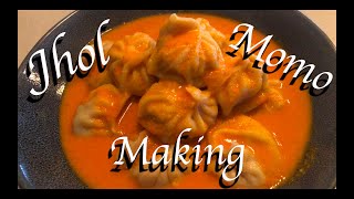 How to Make Jhol Momo  Nepalese Style [upl. by Ahens]