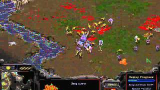 StarCraft Brood War VOD Dimaga vs Strelok ZvT от 3 го лица [upl. by Auohp]