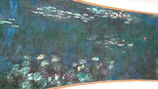 Claude Monet  Reflets verts  Les Nymphéas  Musée de lOrangerie [upl. by Anikat]